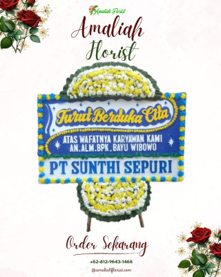 Papan Bunga Duka di Faudu