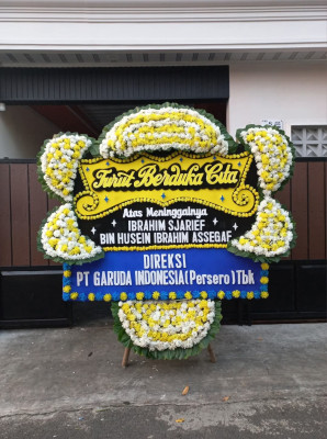 Papan Bunga Duka di Faudu