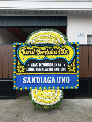 Papan Bunga Duka di Faudu